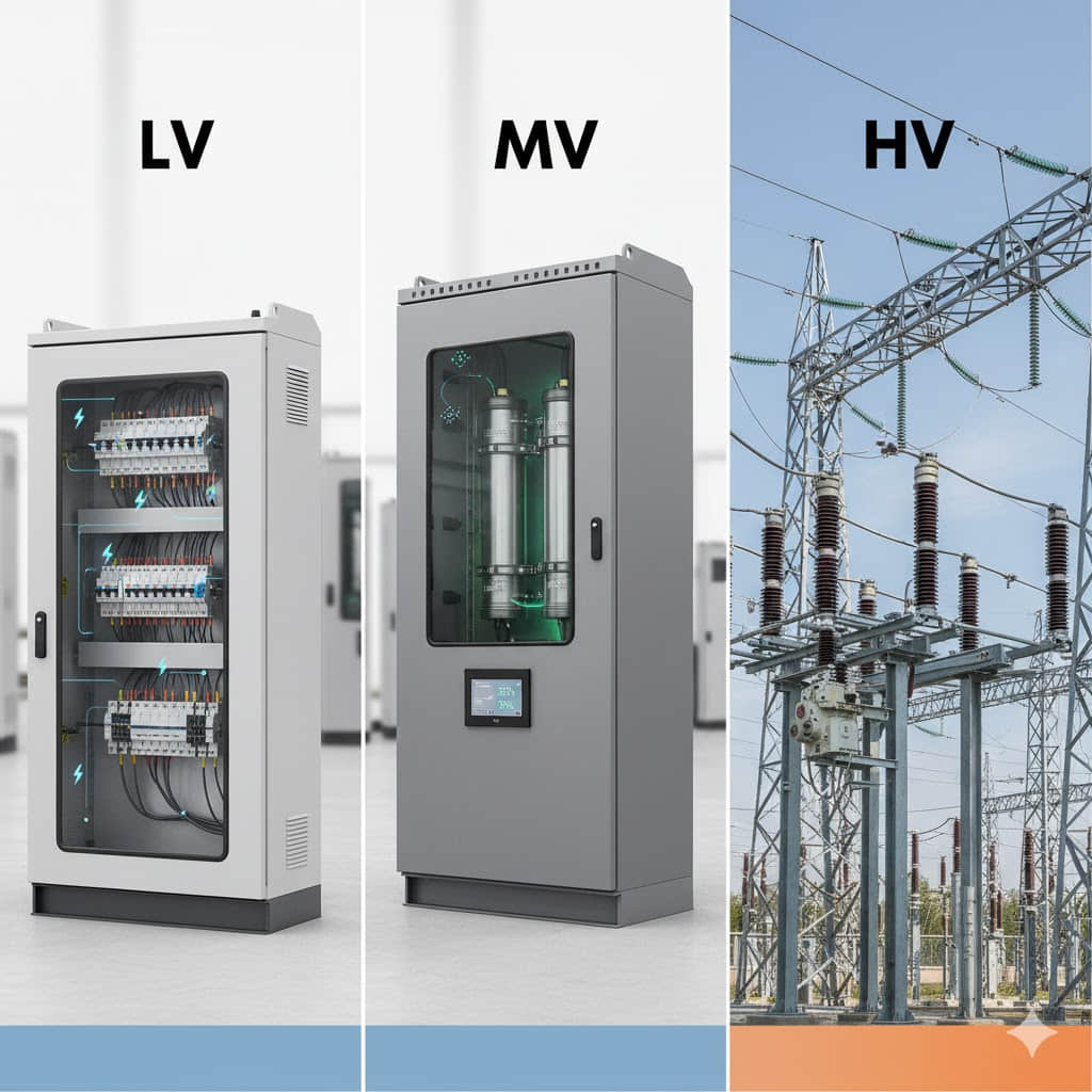 LV vs MV switchgear