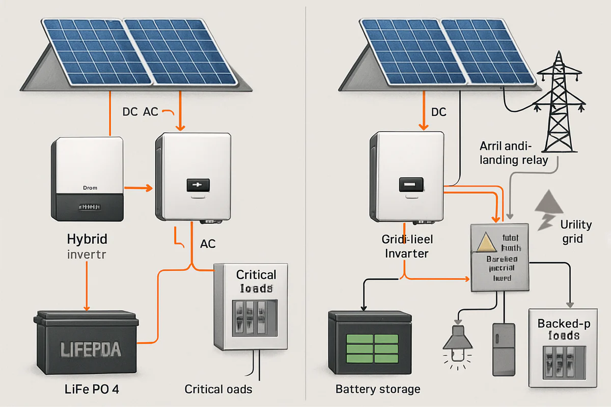 Solar Hybrid vs Grid-Tied Distribution Board Kenya: 2026 Engineering Guide and Specs | Paneltech Systems Kenya