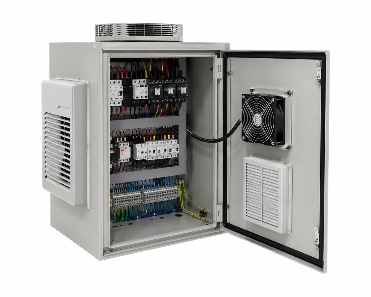 Electrical Panel Cooling Kenya: Fans, Filters and Derating in  Hot Switchroom